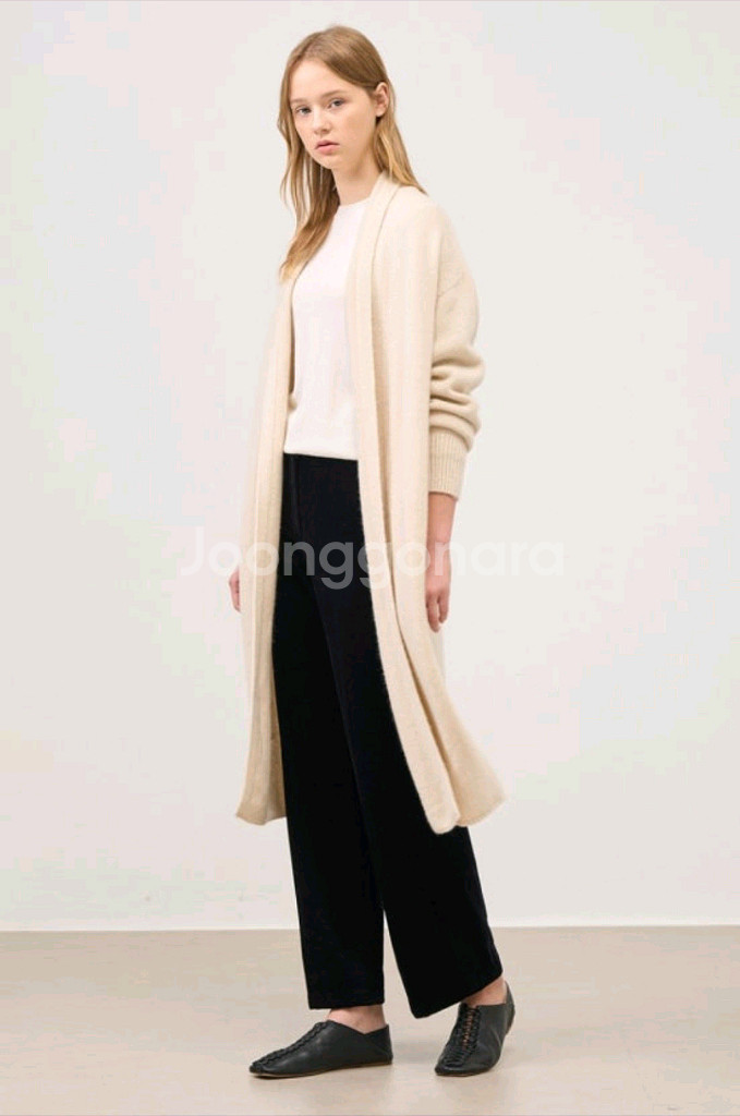 더캐시미어 캐시미어 롱가디건 랑방 마인 타임--1