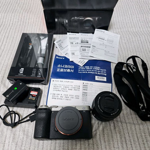 소니 A7C 미러리스 카메라