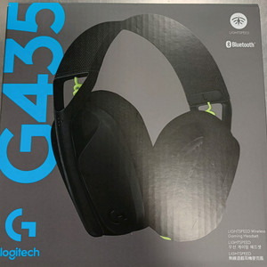 로지텍 G435 무선 게이밍 헤드셋 미개봉