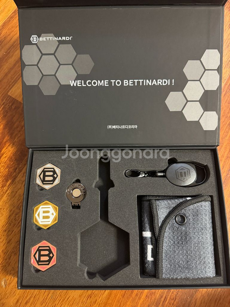 베티나르디 퍼터 선물세트 볼마커 볼수건--0