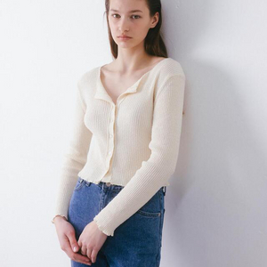 [새상품] 타낫 오픈 칼라 가디건