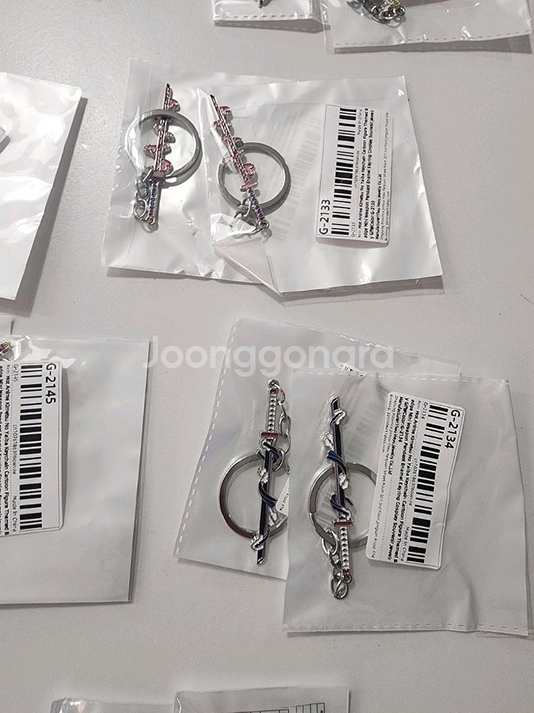 캐릭터 키링 세트 귀멸의칼날 키링 탄지로 미츠리 오바나이 렌코쿠 교메이 등등--9