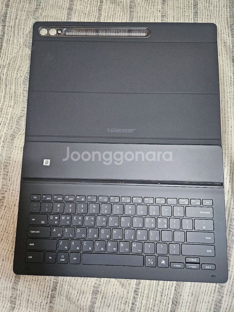 갤럭시탭 S9,s10울트라용 ai 슬림키보드케이스 팝니다--0