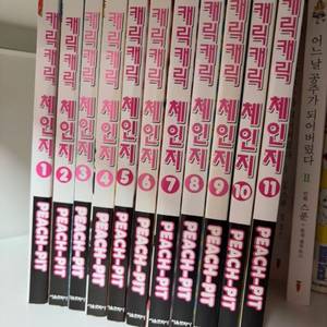 캐릭캐릭체인지 구판 만화책 1~11 이미지