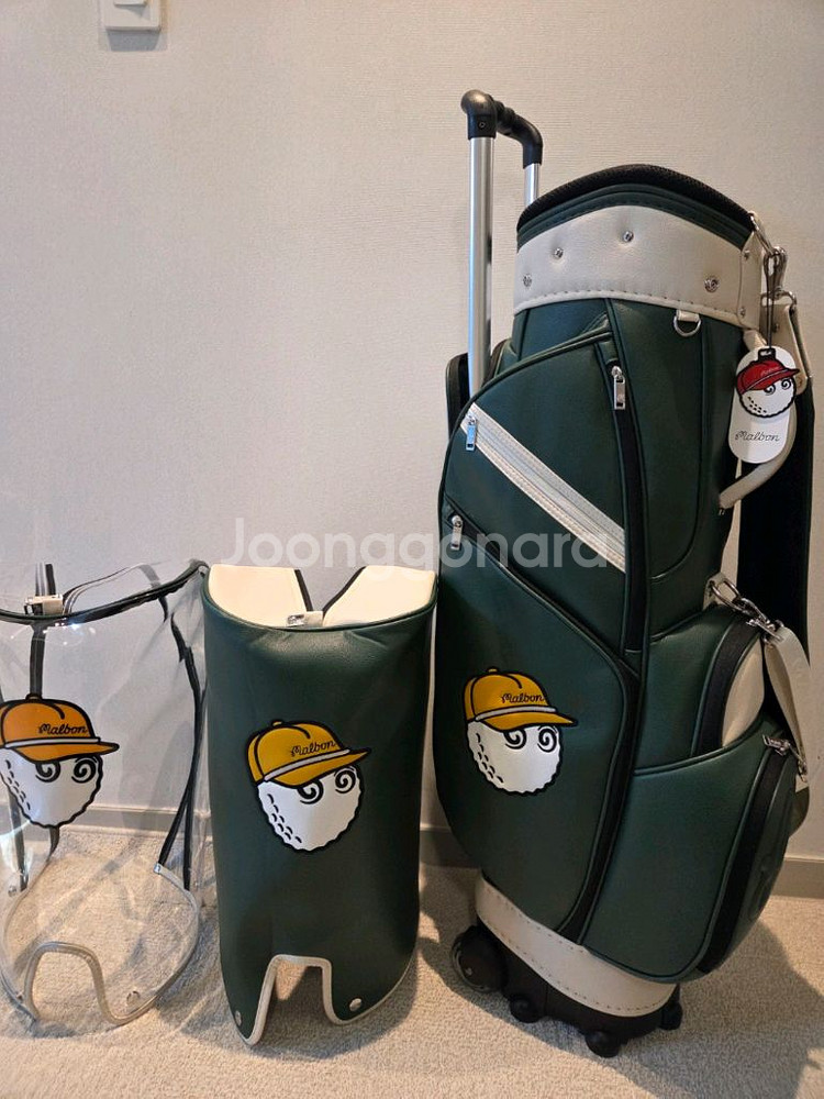 국내당일발송 말본골프백 캐디백 보스턴백 세트 그린--1