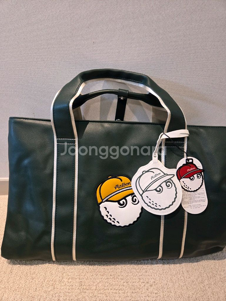 국내당일발송 말본골프백 캐디백 보스턴백 세트 그린--6