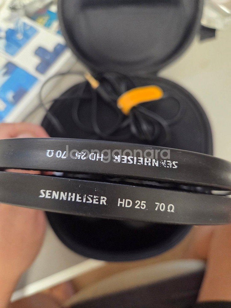 젠하이저 HD 25 오디오헤드셋--1