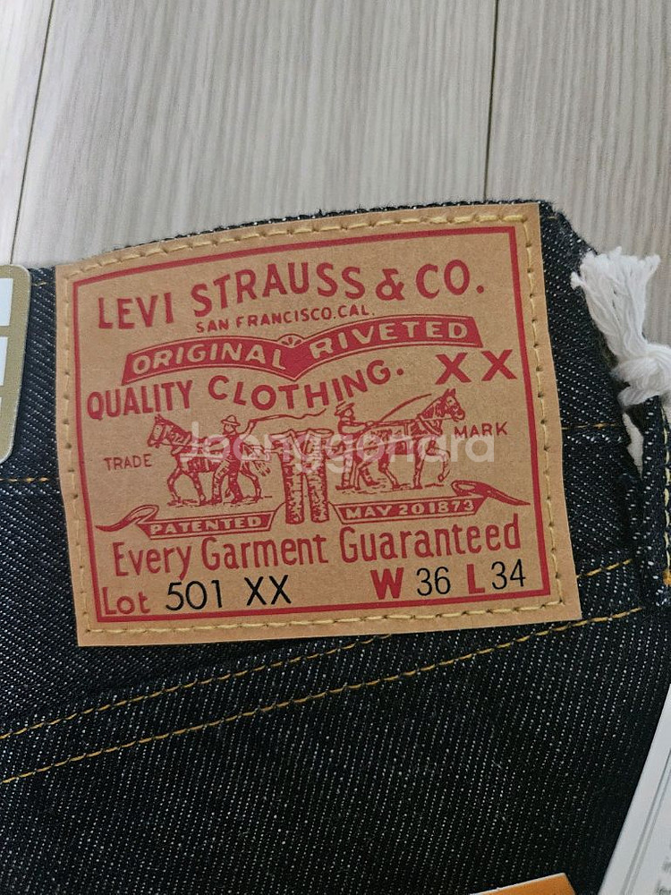 (새상품) 리바이스 LVC 55501 1955 리지드 데님--3