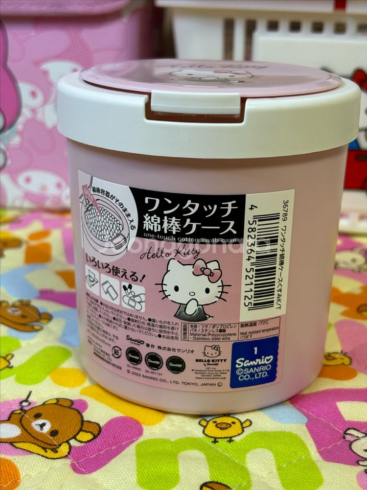산리오 헬로키티 면봉케이스 [일본정품 새상품]--1