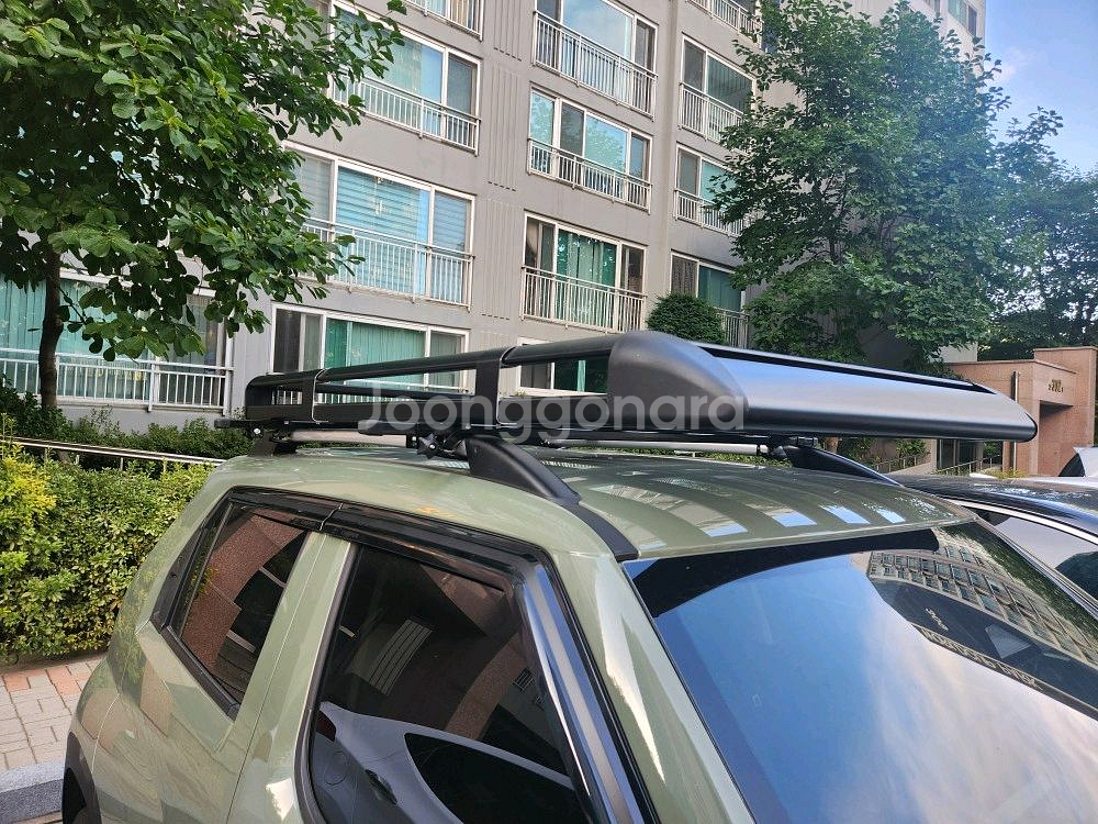 캐스퍼 레이 루프바스켓 모닝 티볼리 짐받이 루프랙 승용차 경차 캐리어--2