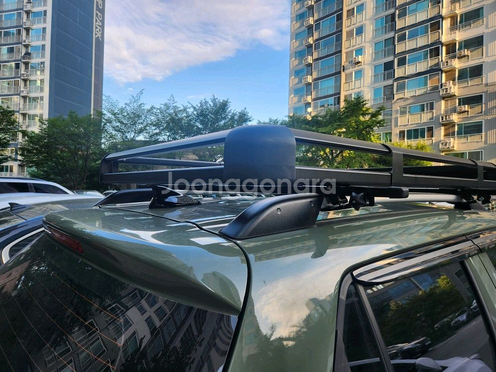 캐스퍼 레이 루프바스켓 모닝 티볼리 짐받이 루프랙 승용차 경차 캐리어--4