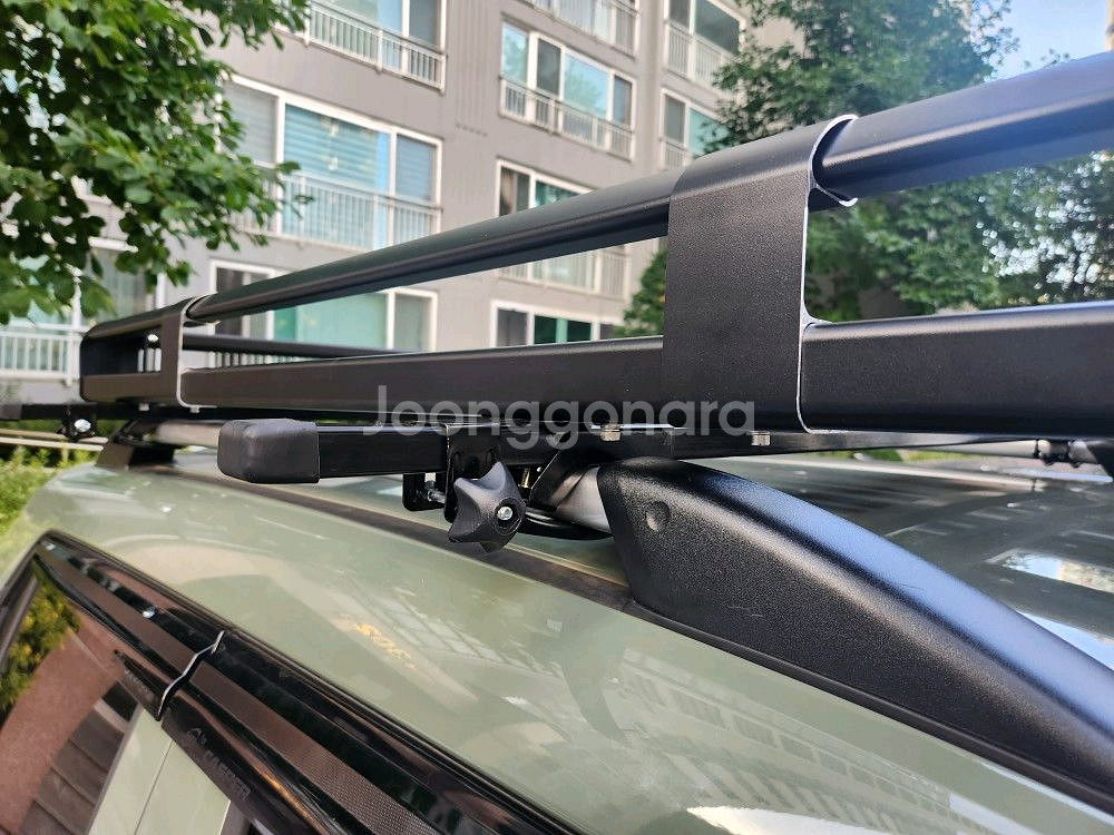 캐스퍼 레이 루프바스켓 모닝 티볼리 짐받이 루프랙 승용차 경차 캐리어--3