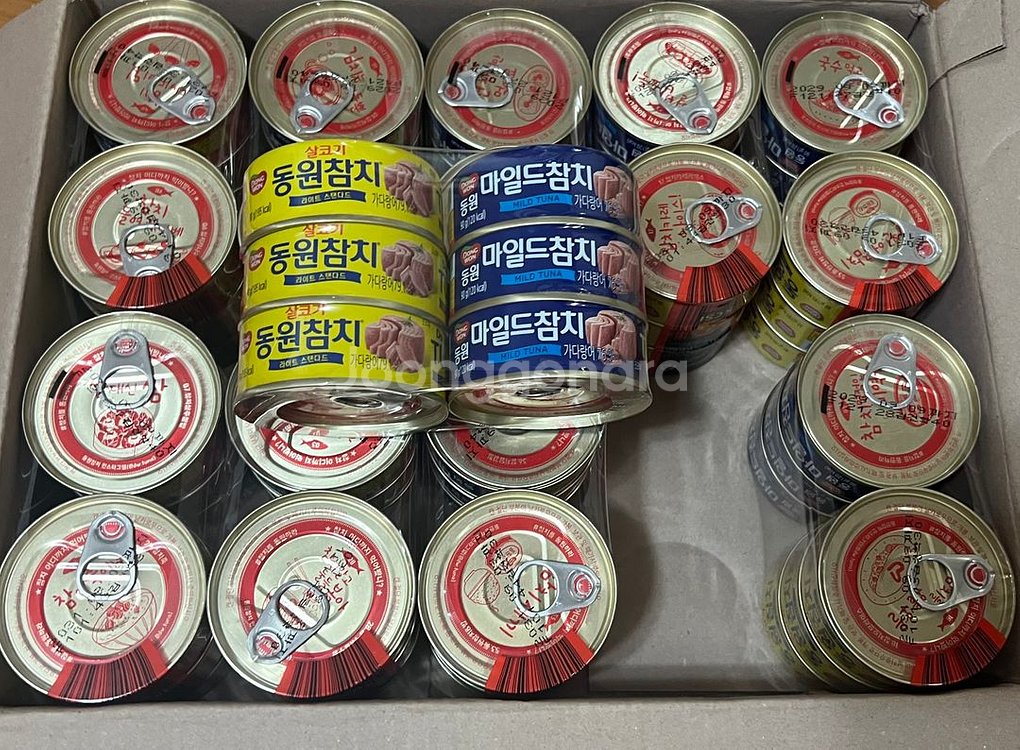 살코기 참치 90g 30캔 + 마일드참치 90g 30캔--0