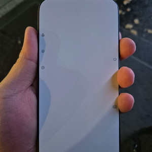 아이폰16 128 블랙 리퍼 받은 제품 팝니다. (애케플 있음!! 300일이상)