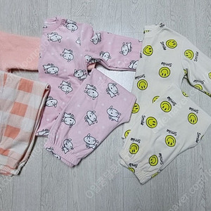 수면잠옷 3벌 일괄판매 사이즈 140 /1학년-2학년 사이즈