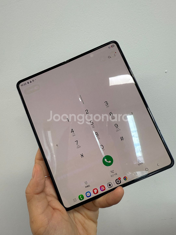 갤럭시 Z폴드4 그레이그린 256기가--3