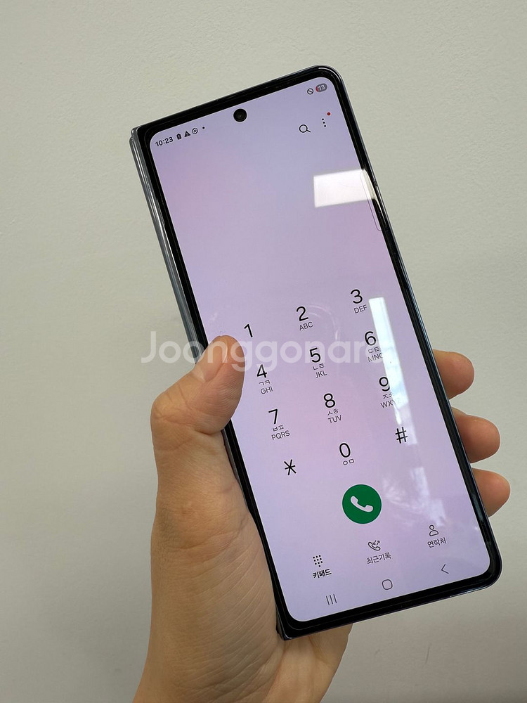 갤럭시 Z폴드4 그레이그린 256기가--2