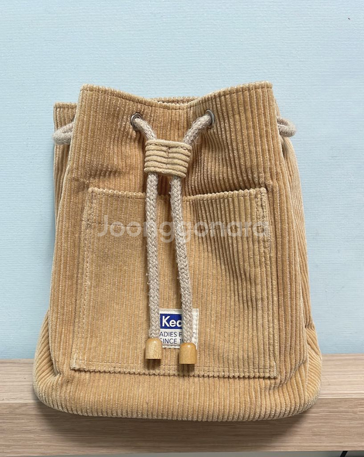 Keds(케즈) 코듀로이 버킷백--0