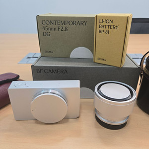시그마 BF 실버 + 42mm F2.8 렌즈 일괄 팝니다.