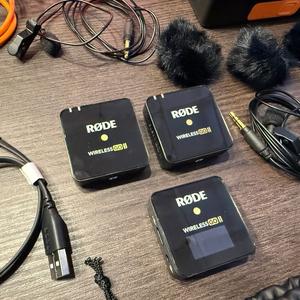 Rode Wireless GO 2 무선 마이크 세트 (+RODE Lavalier GO 핀마이크)