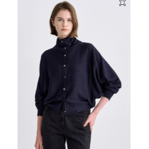 타임 TIME 캐시미어 실크 린넨 가디건 프리 사이즈 25FW 정품