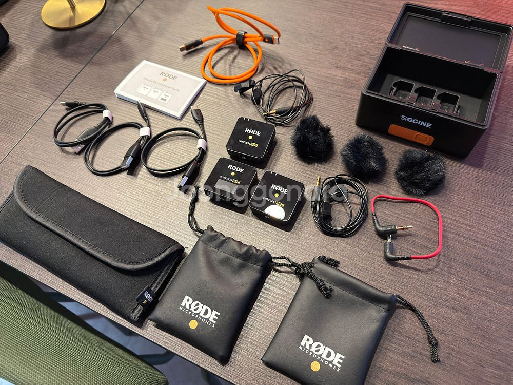 Rode Wireless GO 2 무선 마이크 세트 (+RODE Lavalier GO 핀마이크)--3