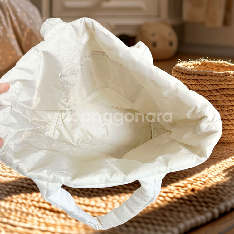 스타벅스 패딩 숄더백 토드백 퀄팅 에코백 데이리백 가방--5