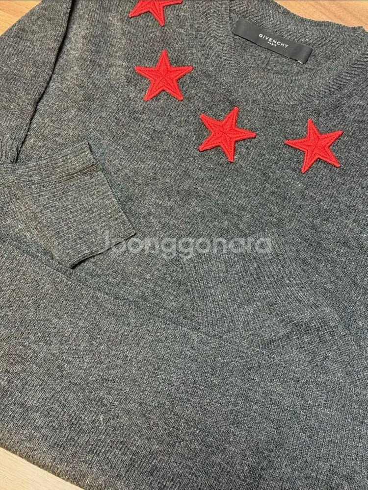 지방시 스타패치 니트 희귀--1