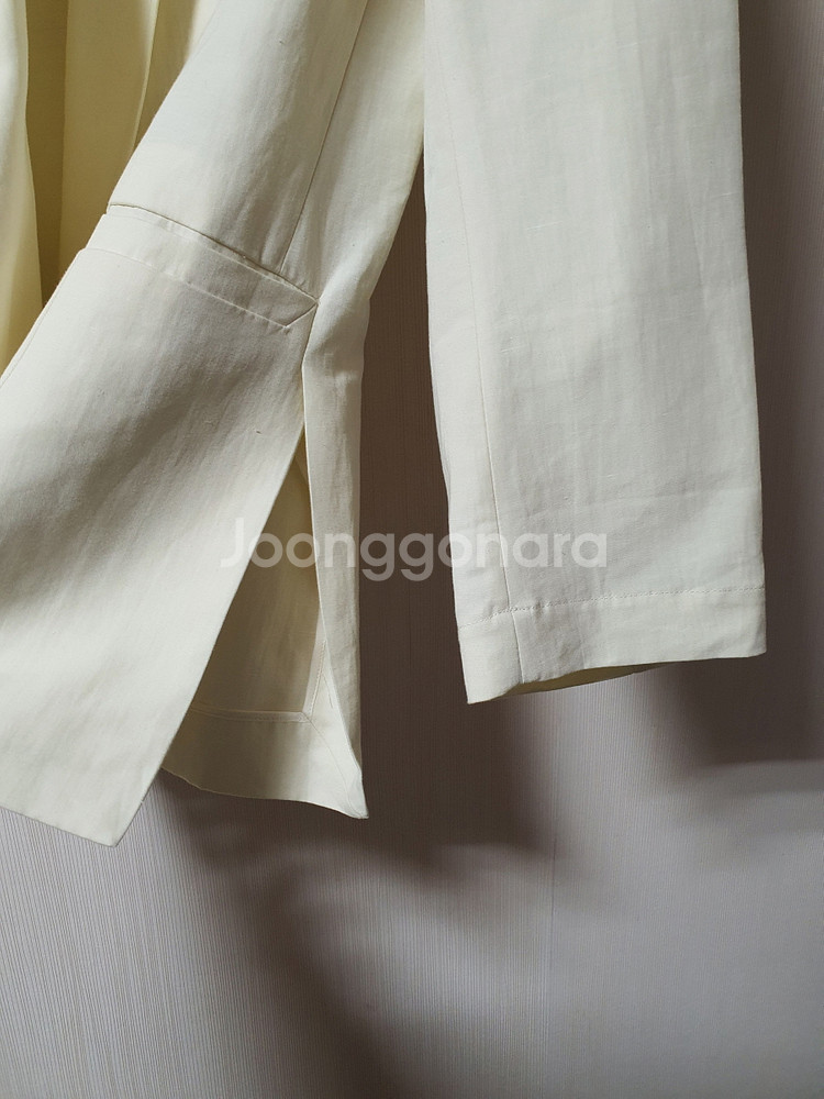 타임 TIME 백밴딩 핀턱 와이드 슬랙스 팬츠 66 사이즈--2