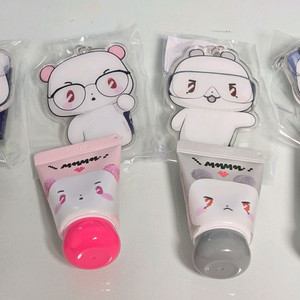 플레이브 므메미무 메디힐 거울 키링 +핸드크림 (몌무, 미므, 므모, 먀미)