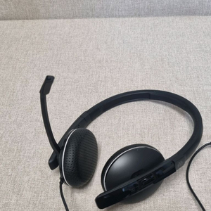 유선 헤드셋 게임용 회의용 헤드폰