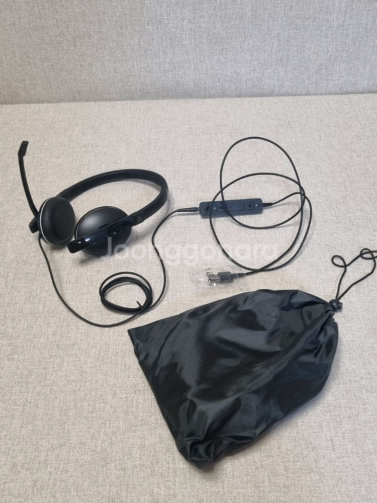 유선 헤드셋 게임용 회의용 헤드폰--2