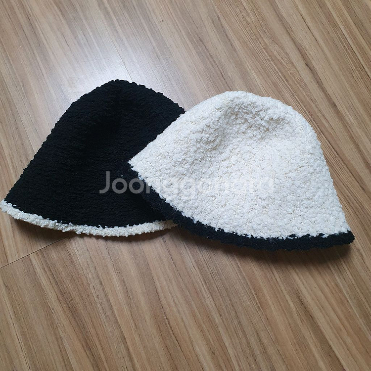 여성 뽀글이 벙거지 버킷햇 겨울모자--5