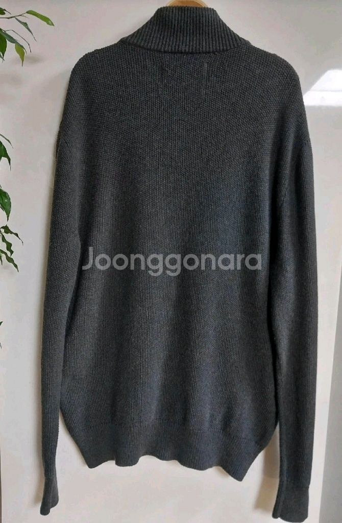 캘빈클라인 진 니트 집업 가디건--3