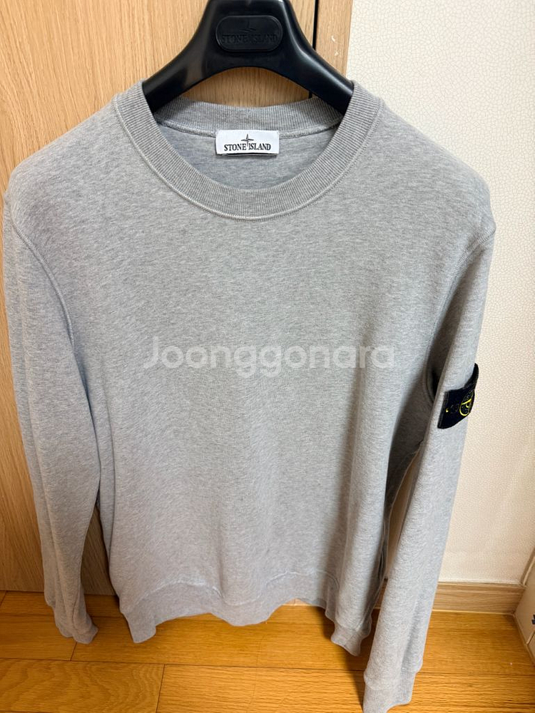 스톤아일랜드 맨투맨 회색 XL 팝니다--0