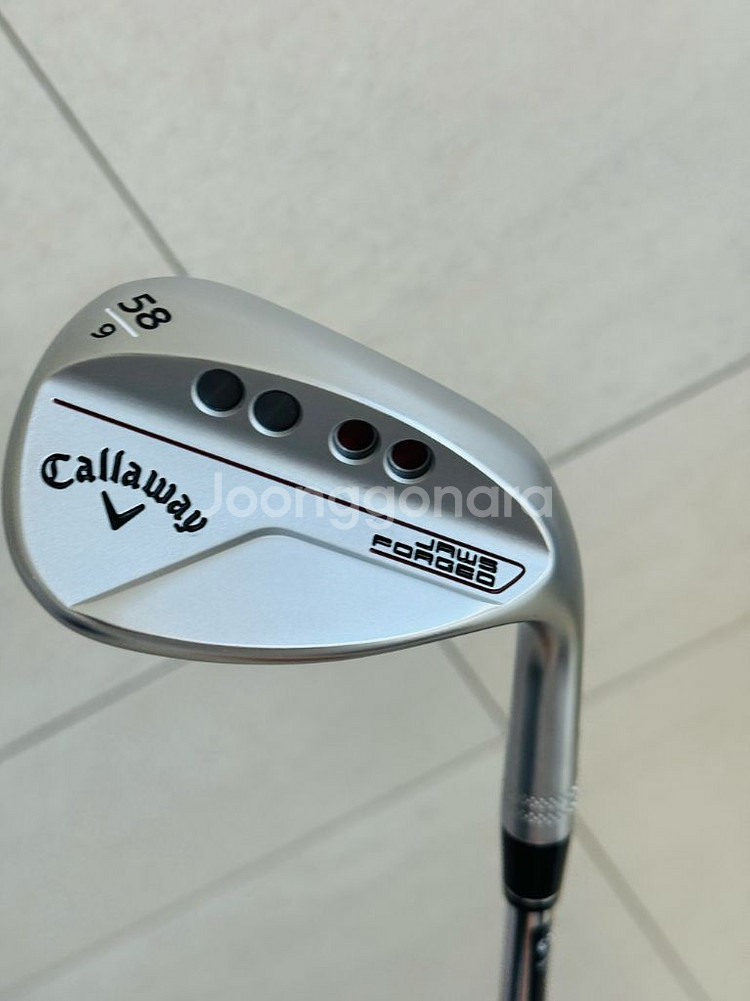 2023신형 캘러웨이 죠스 포지드 웨지 52도/58도 시타만한 새상품--4