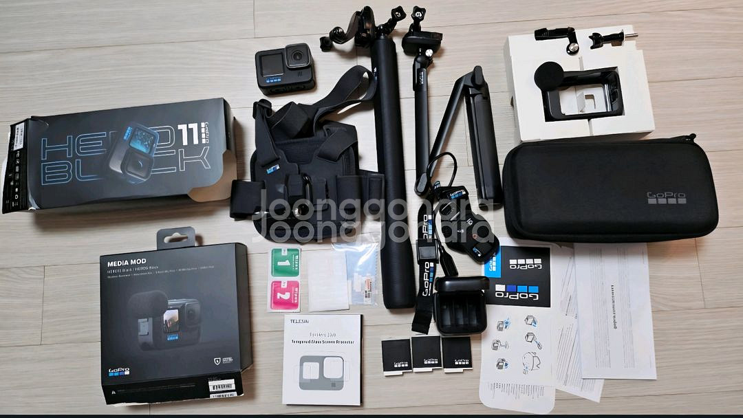 고프로 히어로 11 블랙 풀셋 급처--0