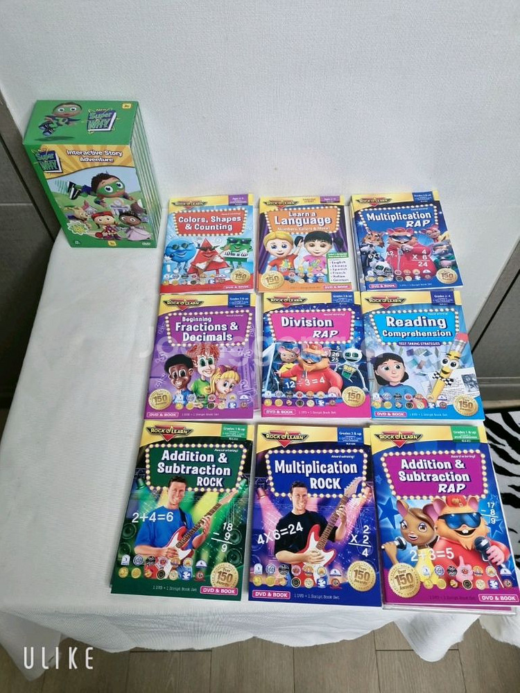 영어 학습 DVD 15편 (새상품)--1