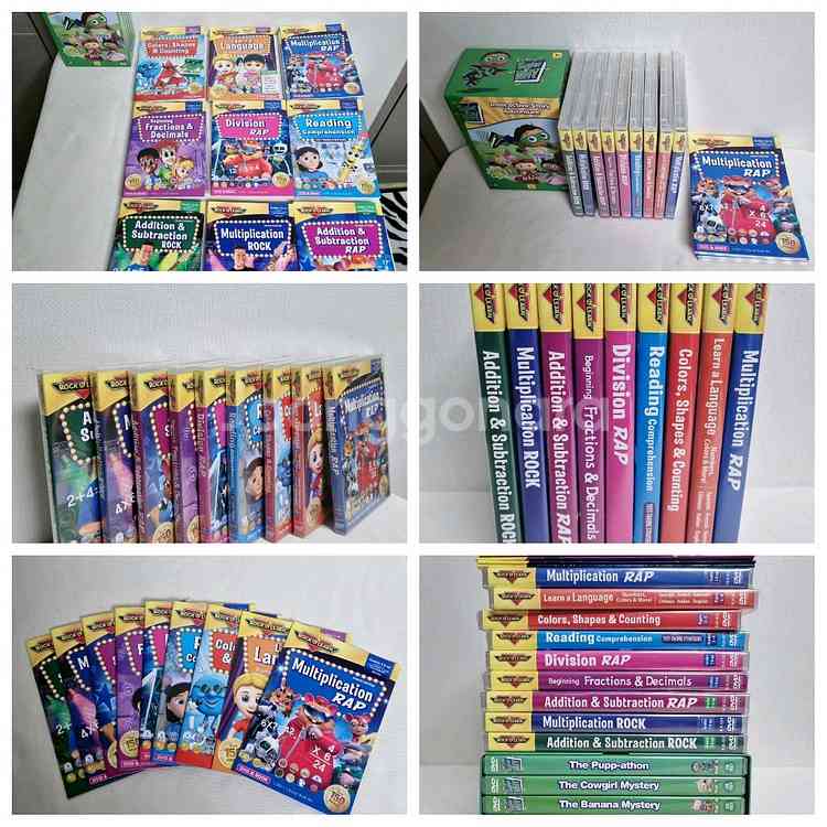 영어 학습 DVD 15편 (새상품)--0