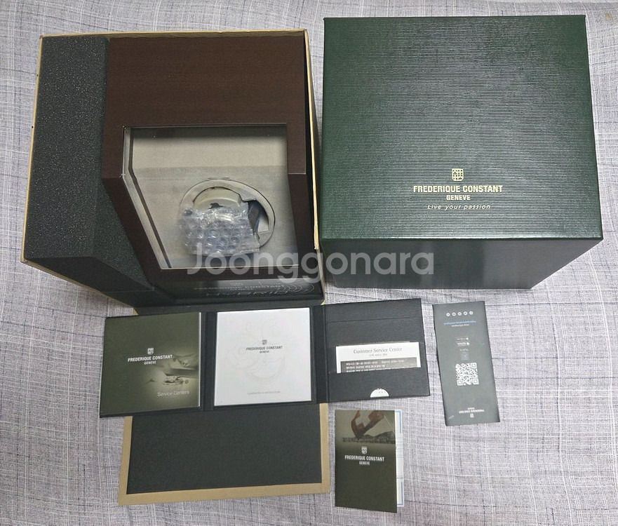 [명품 44%할인] 프레드릭콘스탄트 한정판 시계. 매장정품 새제품--1