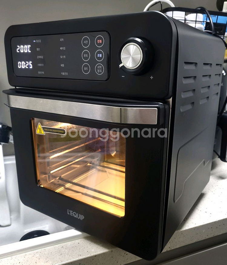 리큅 오븐 에어프라이어 15L 팝니다--1