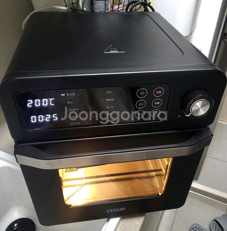 리큅 오븐 에어프라이어 15L 팝니다--2