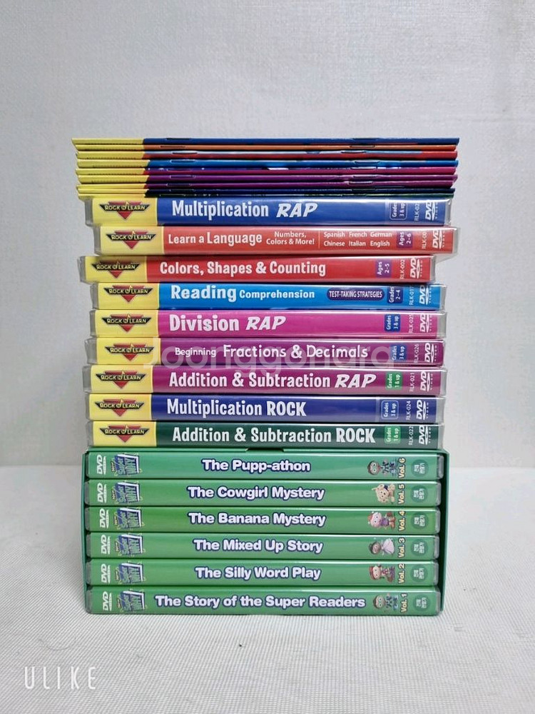 영어 학습 DVD 15편 (새상품)--1