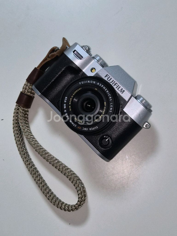 후지필름 x-t50 + xf27mm f2.8 팝니다.(신동품, 보증넉넉)--1