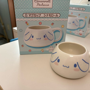 산리오 시나모롤 머그컵 쿠지 상품