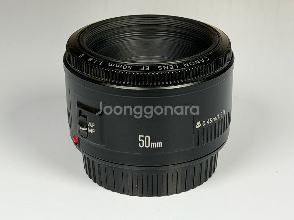 캐논 EF 50mm f1.8 ii 구쩜팔 렌즈--0