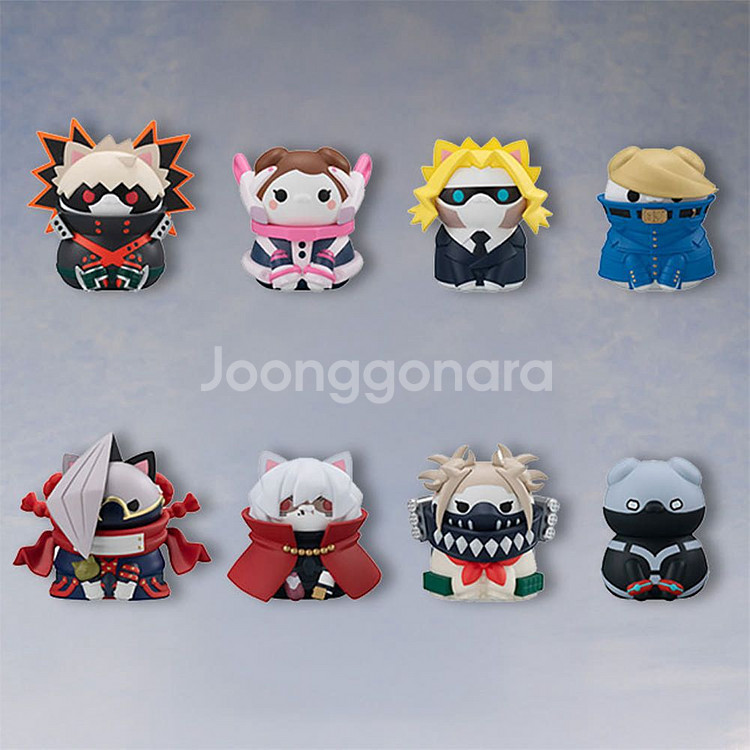 메가캣 프로젝트 나의 히어로 아카데미아 히로아카냥코 NO.01 NO.02--1