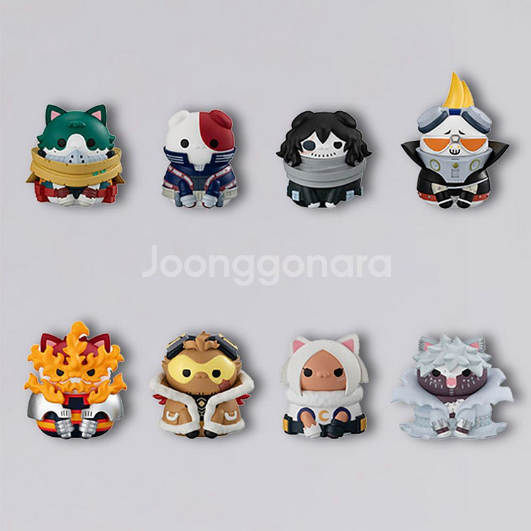 메가캣 프로젝트 나의 히어로 아카데미아 히로아카냥코 NO.01 NO.02--0