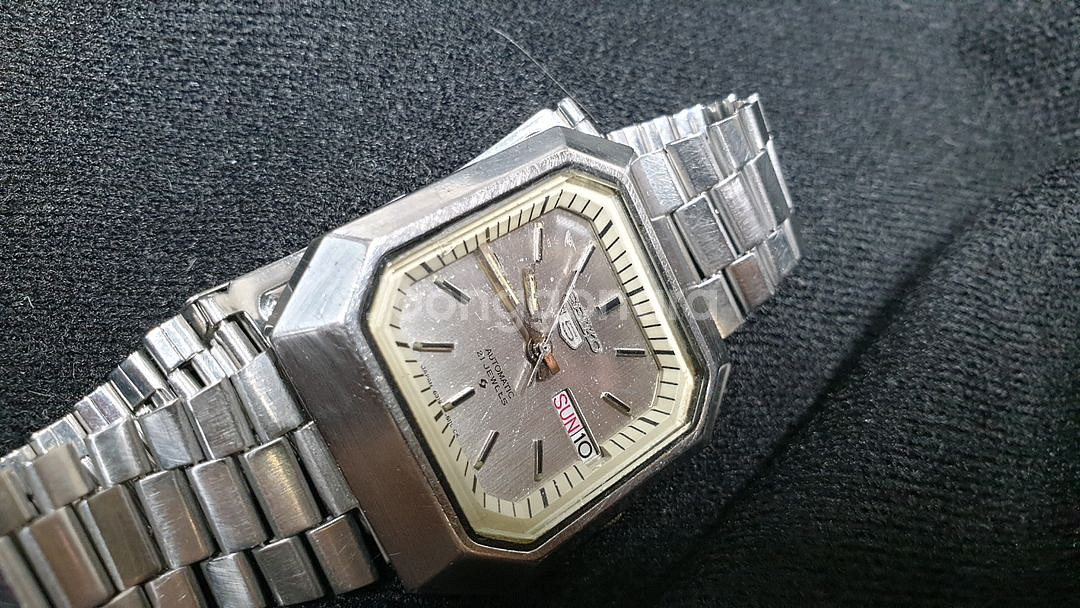 빈티지 세이코 오토매틱 시계 8각 팝니다--4