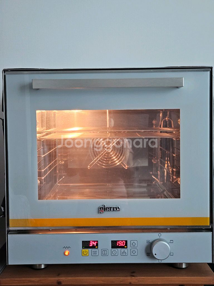 지에라 디지털 멀티스팀 오븐+우드렉+팬8장--0